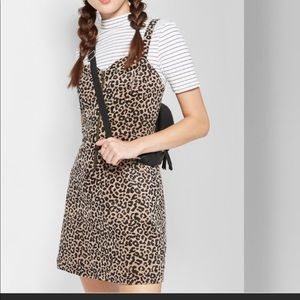 Wild Fable Cheetah Corduroy Dress